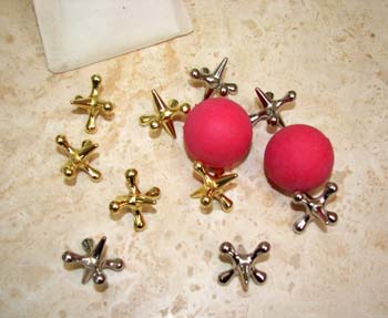 Jumbo Jacks with Rubber  Balls Made in U.S.A.