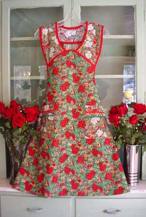 1940 Magic of Christmas apron, click for larger view