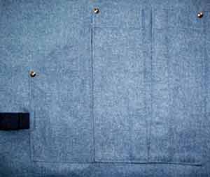 Man Apron Levi Blue Left Pocket