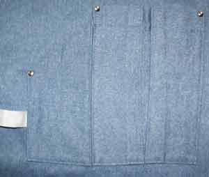 Man Apron Levi White Pocket