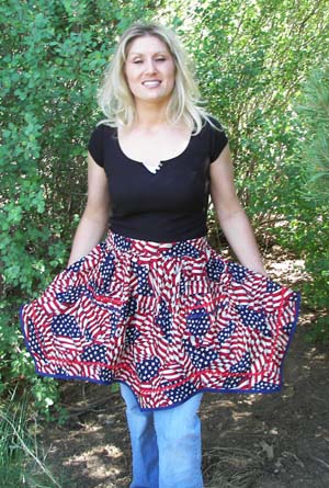 Vistory Half 4th of July Apron